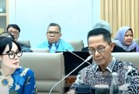 Kepala Badan Pengusahaan (BP) Batam, Amsakar Achmad, bersama Wakil Kepala BP Batam, Li Claudia Chandra, menghadiri Rapat Dengar Pendapat (RDP) dengan Komisi VI DPR RI di Gedung DPR, Jakarta, Selasa (9/9/2025). Foto: INIKEPRI.COM