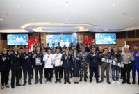 Aula Lantai 4 Kantor Wali Kota Batam saat peringatan Hari Perhubungan Nasional (Harhubnas) 2025, Rabu (17/9/2025). Foto: INIKEPRI.COM