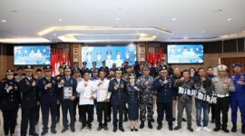 Aula Lantai 4 Kantor Wali Kota Batam saat peringatan Hari Perhubungan Nasional (Harhubnas) 2025, Rabu (17/9/2025). Foto: INIKEPRI.COM