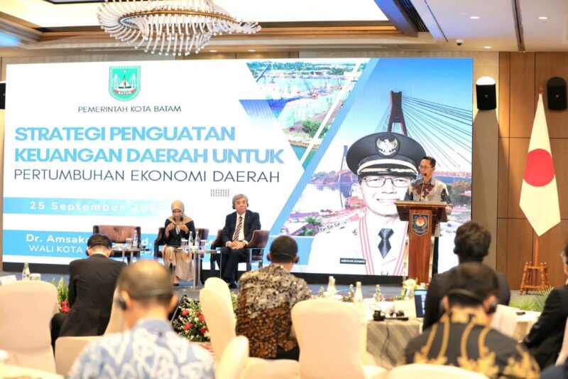 Wali Kota Batam, Amsakar Achmad menghadiri Japan Indonesia Local Administration Seminar 2025 yang digelar di Mandarin Oriental Hotel Jakarta, Kamis (25/9/2025). Foto: INIKEPRI.COM