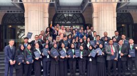 saat menutup program English for Effective Negotiations yang berlangsung hampir satu bulan di Singapura, Senin (29/9/2025). Foto: INIKEPRI.COM