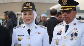 Bupati Natuna Cen Sui Lan dan Wakil Bupati Jarmin. Foto: INIKEPRI.COM/NatunaKab 