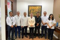 Bupati Natuna Cen Sui Lan melakukan audiensi ke Pertamina East Natuna (PEN). Foto: INIKEPRI.COM/NatunaKab 