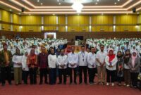 Amsakar Achmad Saat menghadiri PKKMB Universitas Batam 2025. Foto: INIKEPRI.COM/BP Batam 