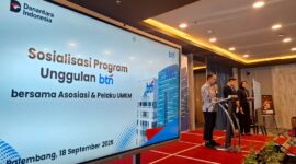 Sosialisasi Program Unggulan BTN di Palembang. Foto: INIKEPRI.COM