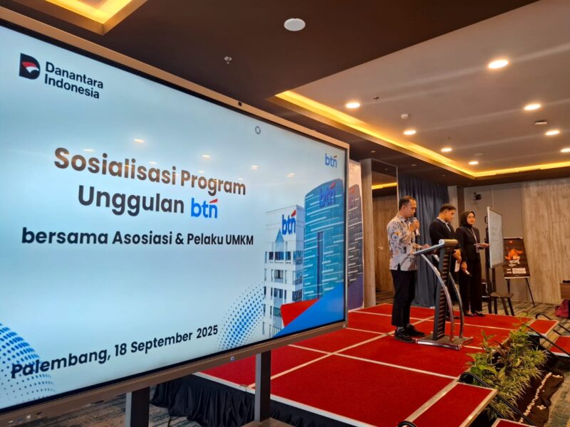 Sosialisasi Program Unggulan BTN di Palembang. Foto: INIKEPRI.COM