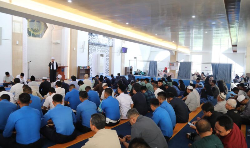 Badan Pengusahaan (BP) Batam melalui Badan Koordinasi Dakwah Islam (BKDI) BP Batam menggelar peringatan Maulid Nabi Besar Muhammad SAW 1447 H di Masjid Habibie, Kamis (18/9/2025).  Foto: INIKEPRI.COM/BP Batam 