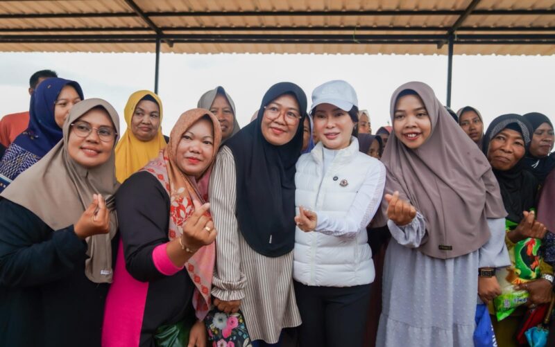 Wakil Kepala BP Batam, Li Claudia Chandra, melakukan kunjungan kerja ke Kawasan Rempang Eco City, Tanjung Banun, Sabtu (20/9/2025) pagi. Foto: INIKEPRI.COM/BP Batam 