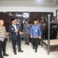 Wali Kota Tanjungpinang Lis Darmansyah bersama Wakil Wali Kota Raja Ariza dan unsur Forkopimda meninjau langsung kesiapan SR sementara di Jalan Borobudur, Rabu (17/9/2025). Foto: INIKEPRI.COM