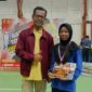 Assyfa Sheera Rahmatullah, siswa MTsN Lingga, yang berhasil menyabet Juara II kategori U13. Foto: INIKEPRI.COM