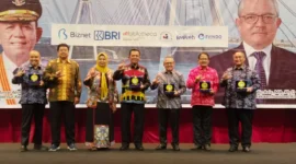 Gubernur Ansar saat membuka secara resmi Seminar Ilmiah Nasional dan Kongres ke-XVI Ikatan Pustakawan Indonesia (IPI) di Ballroom Hotel Harmoni One, Batam Centre, Rabu (17/9/2025) malam. Foto: INIKEPRI.COM/KepriProv 