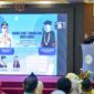 Gubernur Ansar Ahmad menyampaikan orasi ilmiah pada Sidang Senat Terbuka Dies Natalis ke-14 dilaksanakan Poltekkes Kemenkes Tanjungpinang, Kamis (25/9/2025). Foto: INIKEPRI.COM/KepriProv 