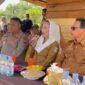 Bupati Natuna Cen Sui Lan saat menyampaikan keinginan Gunung Putri sebagai model percontohan pertanian di Natuna. Foto: INIKEPRI.COM/Prokopim Natuna