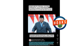 Hoaks Koperasi Merah Putih Beri Pinjaman Online. Foto: Tangkapan Layar/KOMPAS.COM