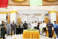 Silaturahmi dan Syukuran XXV Masa Bakti DPRD Kota Batam yang digelar di lobi Kantor DPRD Kota Batam, Jumat (31/10/2025). Foto: INIKEPRI.COM
