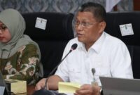 Penjabat (Pj) Sekretaris Daerah (Sekda) Kota Batam Firmansyah menyambut kunjungan kerja Tim Penilaian Kabupaten/ Kota Sehat (KKS), di Ruang Rapat Hang Nadim, Kantor Wali Kota Batam, rabu (1/10/2025). Foto: INIKEPRI.COM/Media Center Batam