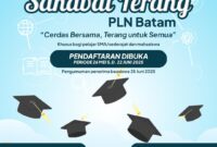 E Flyer Beasiswa Sahabat Terang PLN Batam. Foto: INIKEPRI.COM/PLN Batam 
