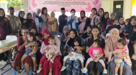 Srikandi Movement yang mengangkat tema “Mendukung Generasi Sehat Melalui Program Ibu Asuh” di Puskesmas Botania, Batam, Jumat (29/08). Foto: INIKEPRI.COM/PLN Batam 