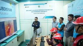 Jajaran Direksi PLN Batam meninjau langsung operasional Command Centre K3 (CCK3), sebuah inovasi digital yang dirancang untuk memperkuat budaya Keselamatan dan Kesehatan Kerja (K3) di lingkungan perusahaan dan mitra kerja. Foto: INIKEPRI.COM/PLN Batam 