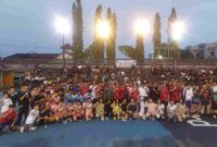 Wali Kota Tanjungpinang, Lis Darmansyah membuka turnamen bola basket PSMTI Cup I tahun 2025. Turnamen dilaksanakan di Lapangan Basket Teladan Jalan Temiang Tanjungpinang, Minggu (26/10/2025). Foto: INIKEPRI.COM/TanjungpinangKota 