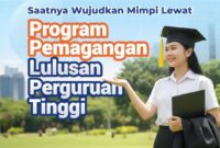 E Flyer Program Pemagangan Kemenaker. Foto: Instagram 