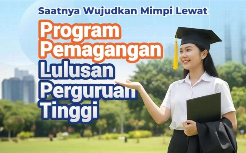 E Flyer Program Pemagangan Kemenaker. Foto: Instagram 