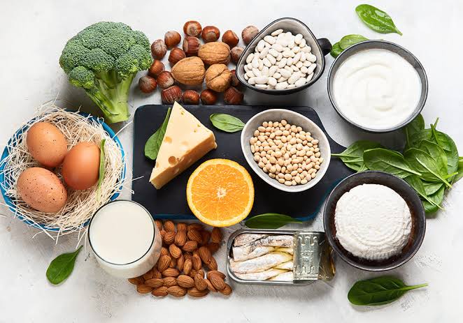 Makanan tinggi kalsium. Foto: istimewa