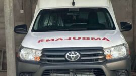 Ambulans diPuskesmas Pulau Laut.  Foto:Kapus Pulau Laut