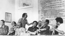 Para tokoh-tokoh visioner yang menjadi awal terbentuknya Sumpah Pemuda. Foto: dokumentasi Arsip Nasional Republik Indonesia