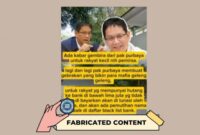 Tangkapan Layar yang menyebut negara akan melunasi hutang sebesar Rp 5 Juta. Foto: turnbackhoax.id