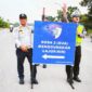 Dishub bersama jajaran kepolisian mulai melakukan sosialisasi penggunaan jalur kiri bagi pengendara sepeda motor. Foto: INIKEPRI.COM