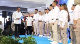 Pelantikan pengurus Solidaritas Pembawa Acara (Swara) masa bakti 2025–2030. Foto: INIKEPRI.COM