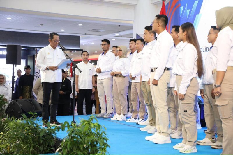 Pelantikan pengurus Solidaritas Pembawa Acara (Swara) masa bakti 2025–2030. Foto: INIKEPRI.COM