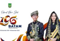 Pemerintah Kota Batam resmi meluncurkan logo Hari Jadi Batam (HJB) ke-196. Foto: INIKEPRI.COM/Media Center Batam 