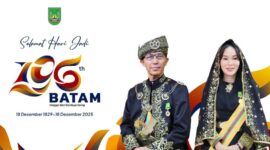 Pemerintah Kota Batam resmi meluncurkan logo Hari Jadi Batam (HJB) ke-196. Foto: INIKEPRI.COM/Media Center Batam 