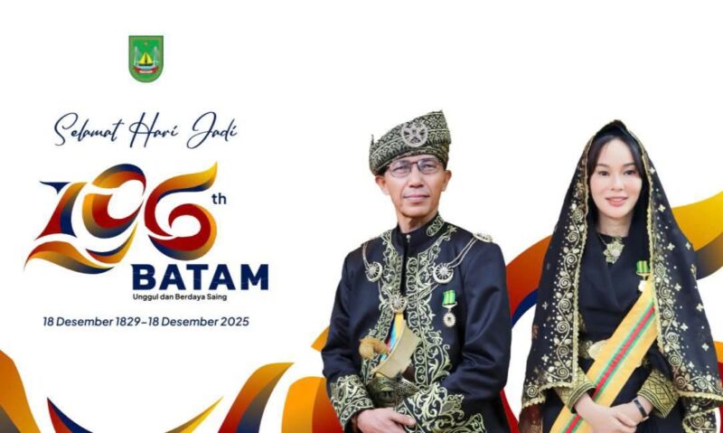 Pemerintah Kota Batam resmi meluncurkan logo Hari Jadi Batam (HJB) ke-196. Foto: INIKEPRI.COM/Media Center Batam 