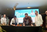 Penandatanganan nota kesepahaman (MoU) di Radisson Hotel, Jumat (31/10/2025). Foto: INIKEPRI.COM/BP Batam 