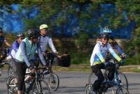 “Gowes Bersama BP Batam” yang digelar dalam rangka Hari Bakti BP Batam ke-54. Foto: INIKEPRI.COM/BP Batam 
