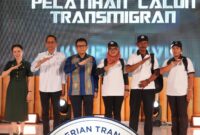 Kick Off Pelatihan Calon Transmigran yang berlangsung di Batalyon Infanteri 10/Satria Bhumi Yudha, Senin (3/11/2025). Foto: INIKEPRI.COM/BP Batam 