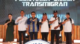 Kick Off Pelatihan Calon Transmigran yang berlangsung di Batalyon Infanteri 10/Satria Bhumi Yudha, Senin (3/11/2025). Foto: INIKEPRI.COM/BP Batam 