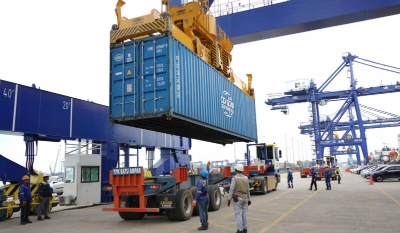 Pelabuhan peti kemas batam. Foto: INIKEPRI.COM/BP Batam 