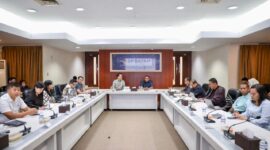 BP Batam melalui Anggota/Deputi Bidang Investasi dan Pengusahaan, Fary Francis, menerima kunjungan Apindo Provinsi Kepri di Gedung Marketing Centre, Jumat (7/11/2025). Foto: INIKEPRI.COM/BP Batam 