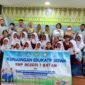 Siswa SMP Negeri 1 Batam melaksanakan kunjungan edukatif ke UPT Perpustakaan M. Sani Batam, Rabu (12/11/2025).  Foto: INIKEPRI.COM