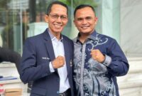 Muhammad Nur dan Amsakar Achmad. Foto: Istimewa 