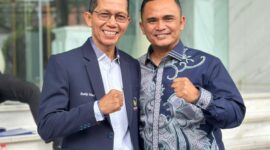 Muhammad Nur dan Amsakar Achmad. Foto: Istimewa 