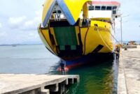 Kapal Motor Penyeberangan (KMP) Bahtera Nusantara 01. Foto: INIKEPRI.COM/NatunaKab 