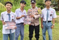 Polres Lingga bersama jajaran Polsek dan para Bhabinkamtibmas menggelar sosialisasi penerimaan Bintara Brimob Polri Tahun Anggaran 2026 di Kabupaten Lingga. Foto: INIKEPRI.COM/Polres Lingga 