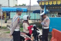 Satuan Lalu Lintas Polres Lingga mulai menggelar Operasi Zebra Seligi 2025 di wilayah Kabupaten Lingga. Foto: INIKEPRI.COM