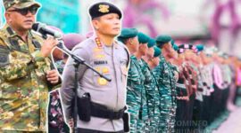 Apel Gelar Pasukan Operasi Kepolisian Terpusat “Lilin Seligi 2025” yang digelar Polresta Tanjungpinang di Lapangan Bhayangkara, Jumat (19/12). Foto: INIKEPRI.COM/TanjungpinangKota 