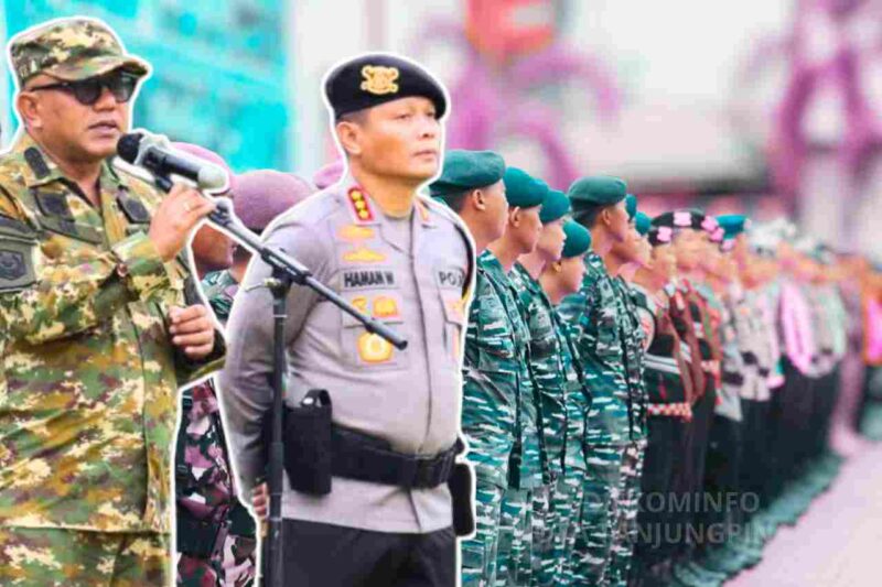 Apel Gelar Pasukan Operasi Kepolisian Terpusat “Lilin Seligi 2025” yang digelar Polresta Tanjungpinang di Lapangan Bhayangkara, Jumat (19/12). Foto: INIKEPRI.COM/TanjungpinangKota 